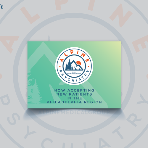 Communications design with the title 'Cool Postcard Design'