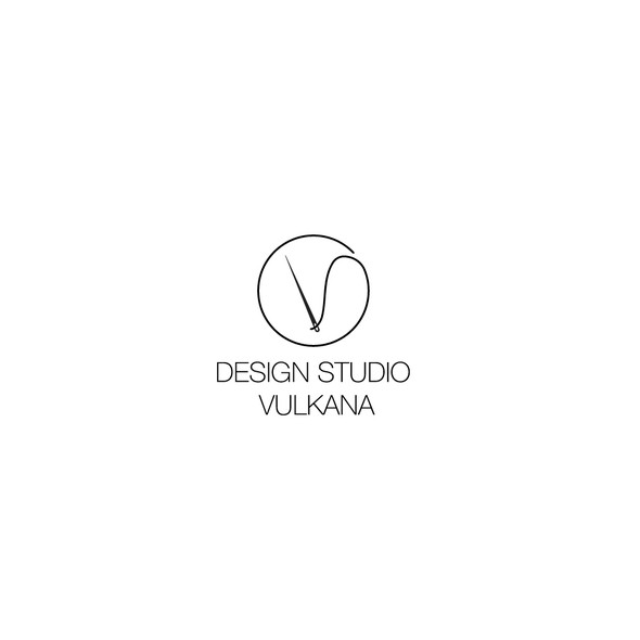 Cloth logo with the title 'New logo wanted for Design Studio Vulkana'