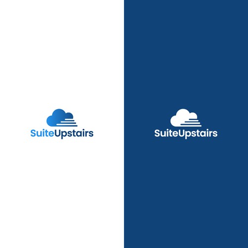 Suites design with the title 'Suite Upstairs Logo Design'