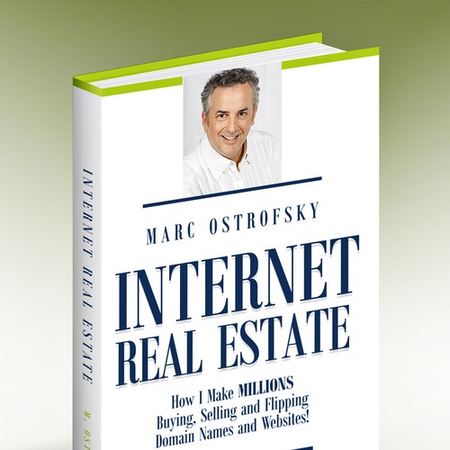 Real estate book cover with the title 'Book Cover'