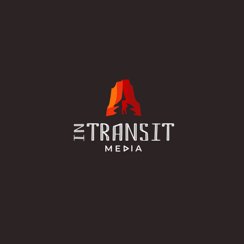Journey logo with the title 'Creative design for a travel studio'