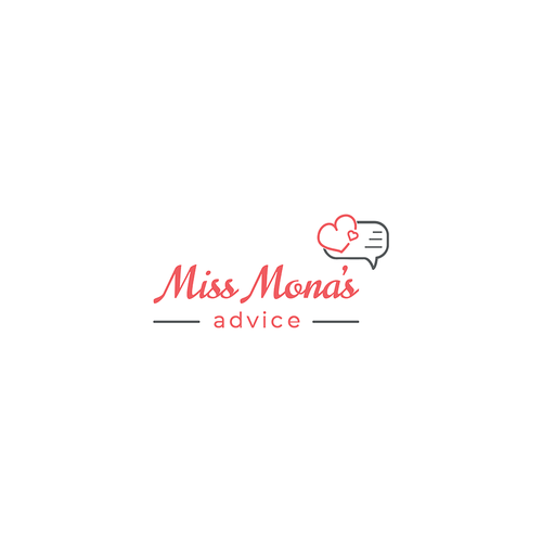 Inspiring design with the title 'Logo for Miss Mona's Advice'