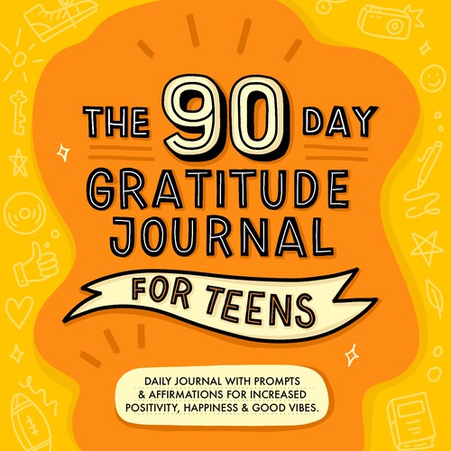 Teen book cover with the title 'Book cover for teens'