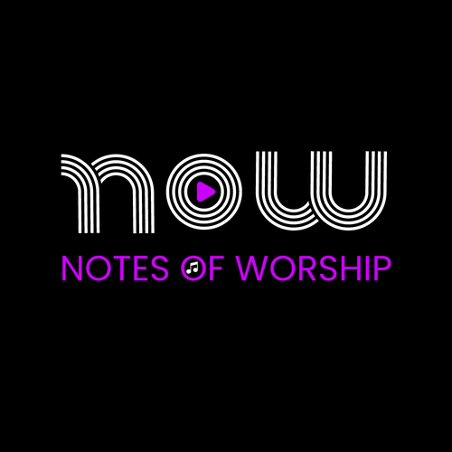 Literal logo with the title 'NOW NOTES OF WORSHIP'
