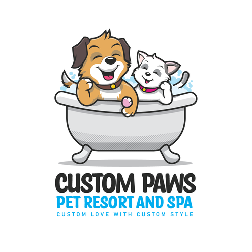Paw logo with the title 'Open to new designs, expanding current business, in need of a fresh, new and catchy logo :)'