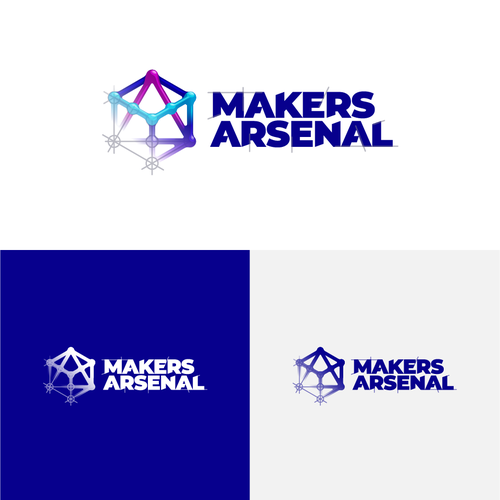 Cube brand with the title 'Logo concept'