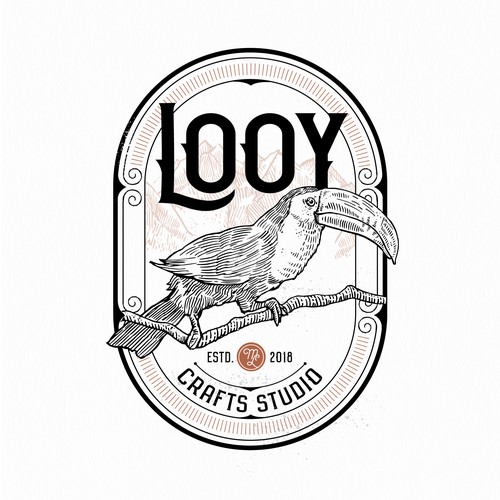 Toucan logo with the title 'Logo concept for a small fashion brand ...'