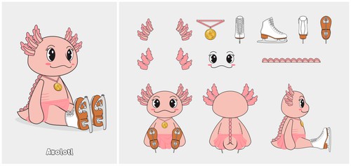 Doll design with the title 'Concept Arts for Stuffed Animals Company '