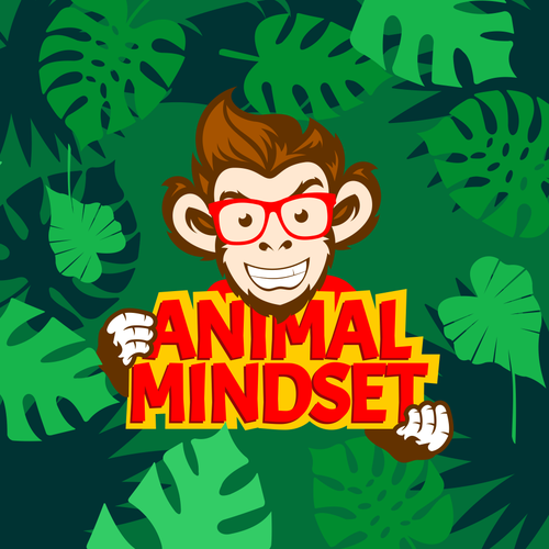 Animal sport logo with the title 'animal mindset '