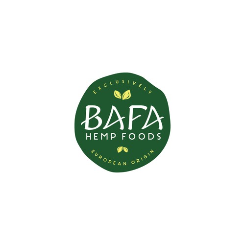 Exclusive logo with the title 'Logo Bafa Hemp Foods'