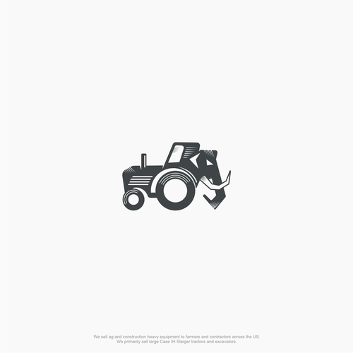 Tractor logo with the title 'Mammoth Tractor'