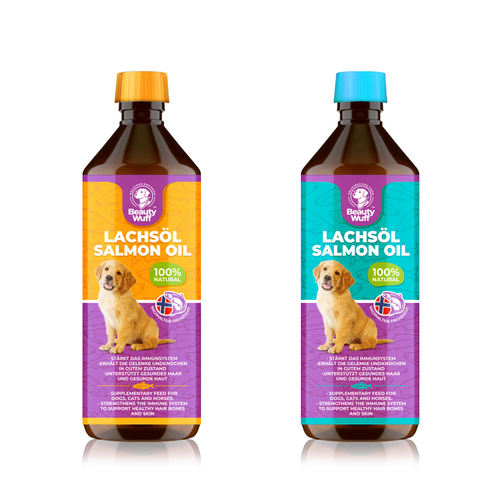 Bottle packaging with the title 'Bottle Label design '