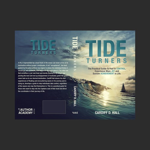 Ocean book cover with the title 'Tide Turners'