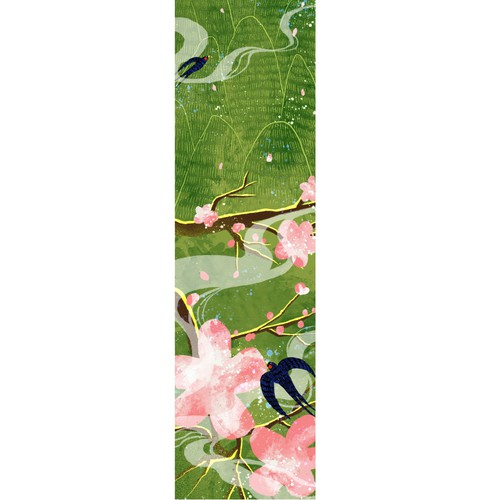 Spring design with the title 'Spring'