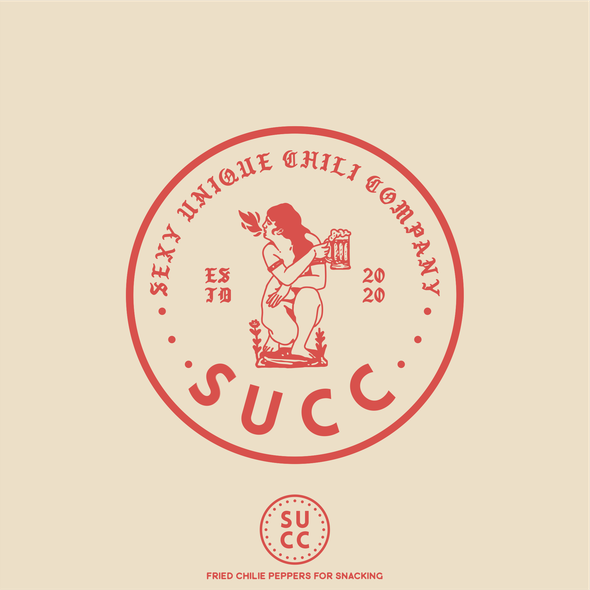 Chili pepper design with the title 'Logo for SUCC'