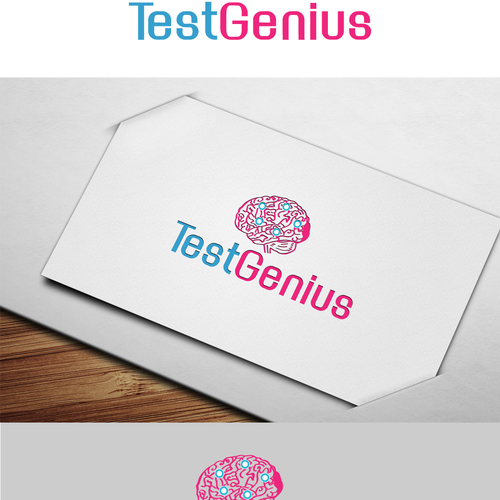 Lab testing logo with the title 'Brain '