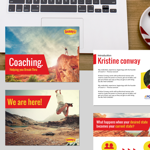 Active design with the title 'Powerful and awe inspiring presentation'