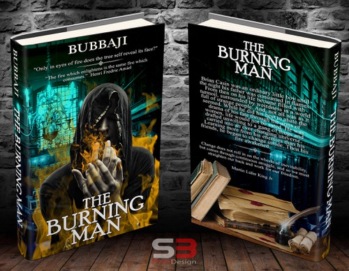 Drama book cover with the title 'Create an eye catching proffessional cover for a modern day sci-fi/fantasy book!'