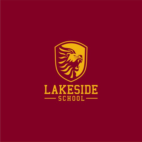 Athletic design with the title 'a 2 hour logo challenge for a school's athletic brand.'
