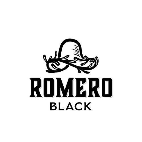 Moonshine logo with the title 'Romero Black'