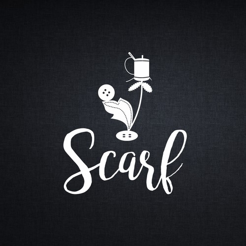 Needle logo with the title 'Scarf'