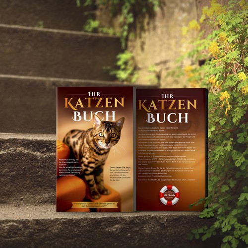 Animal book cover with the title 'Ihr Katzen Buch'