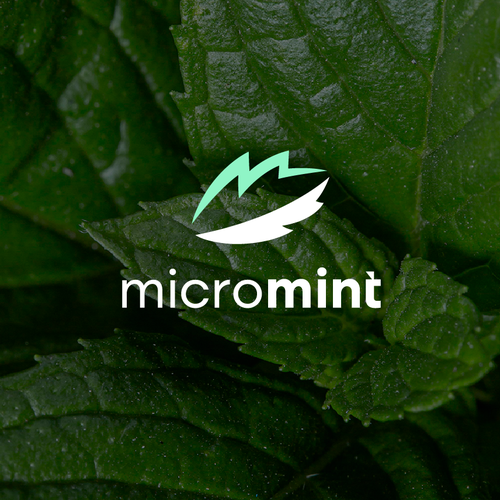 Stock design with the title 'MicroMint'