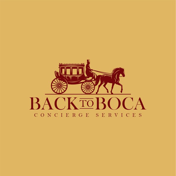 Horse car logo with the title 'Winner of Back To Boca Contest'