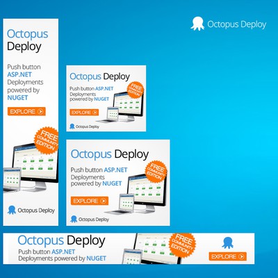 Brilliant banner ad for Octopus Deploy