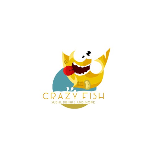 Crazy design with the title 'Crazy fish'