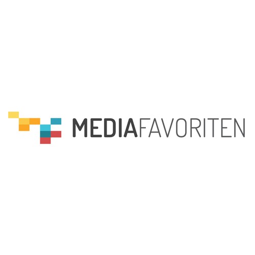 Corporate brand with the title 'Media Favoriten'
