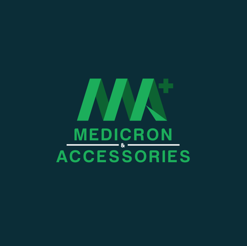 Canadian design with the title 'Medicron & Accessories Logo Design'