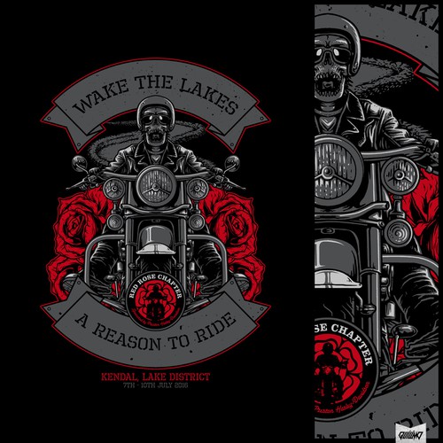 Bike t-shirt with the title 'Eliminated T-shirt Design :D'