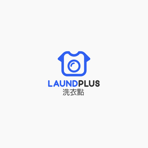 Laundry design with the title 'Laundry Plus'