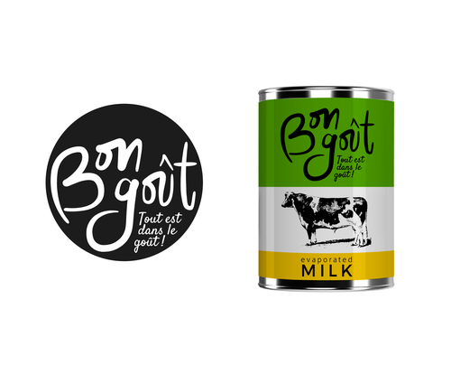 Dairy logo with the title 'Food Company Logo'