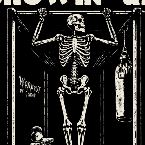 Raw design with the title 'Always Showin' Up!'