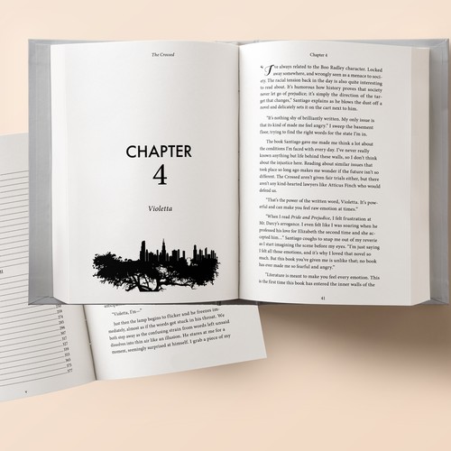 Friendship design with the title 'Young Adult Fiction Paperback'