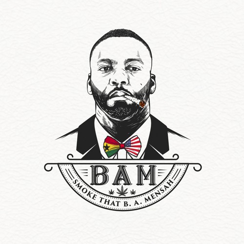 Detailing logo with the title 'BAM'