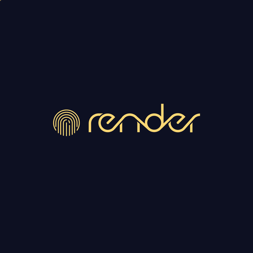 Black and yellow logo with the title 'Render'