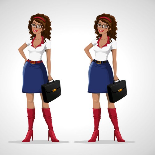 School illustration with the title 'Social Geeks needs a new illustration'