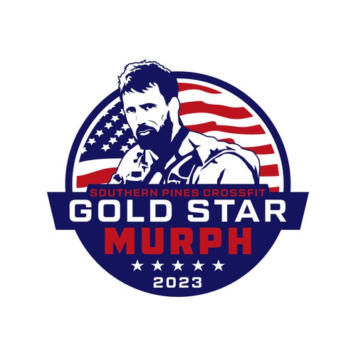 CrossFit logo with the title 'Winner of Gold Star Murph Contest'