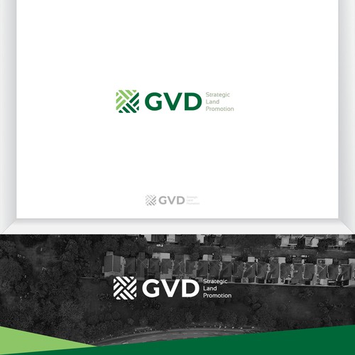 House logo with the title 'Logo Design for Greenvolt Development Housing and Land Promotion'