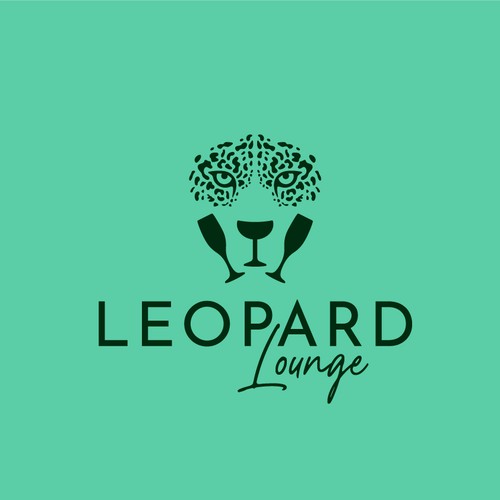 Leopard design with the title 'Leopard Lounge'