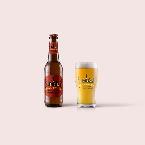 Tavern logo with the title 'Minimal logo design for tavern'