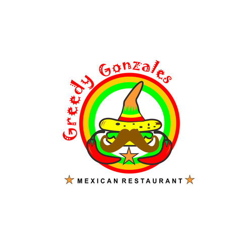 Mexican restaurant design with the title 'logo for mexican restaurant'