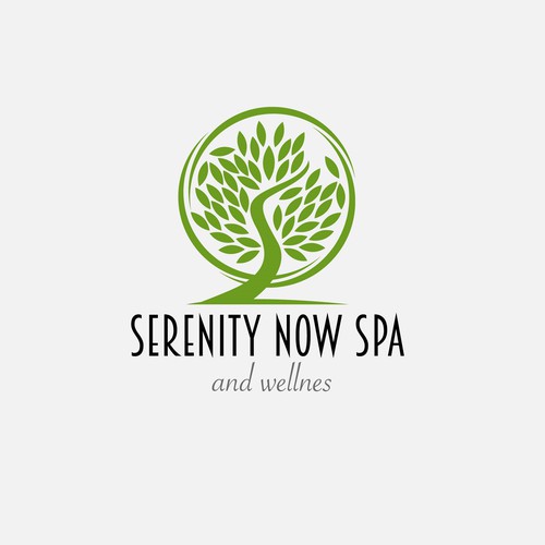 Spa brand with the title 'Spa Logo Design'