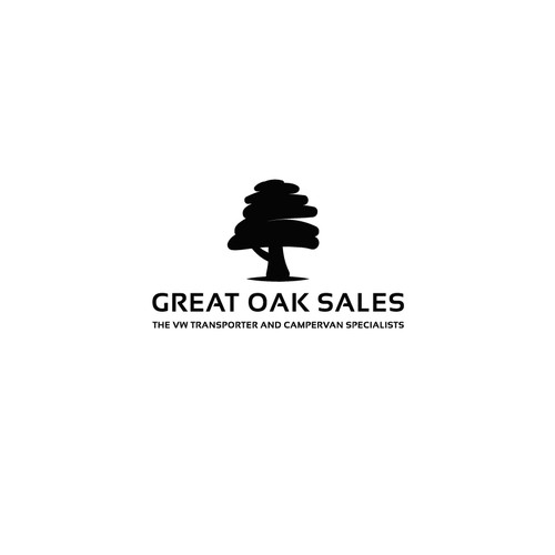Oak tree logo with the title 'Great Oak Sales'