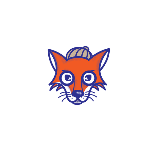 Textured design with the title 'Logo concept for a Brasserie'