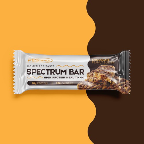 Precise design with the title 'Snack Bar Packaging Design'