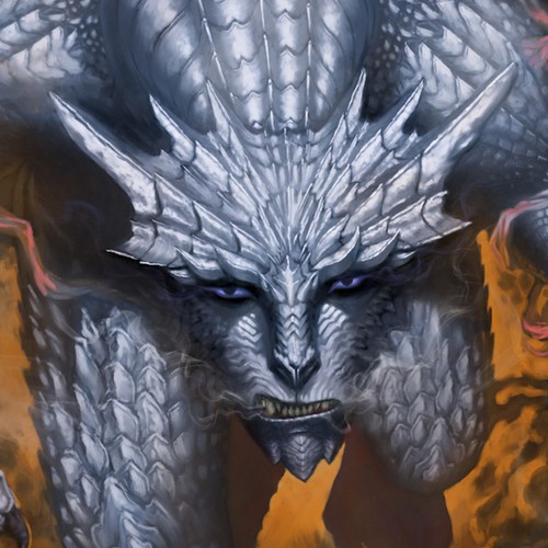 Dragon book cover with the title 'Sandstorm'